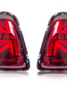 LED Rear Tail Lights For 2011-2015 BMW Mini Cooper R56 R57 R58 R59