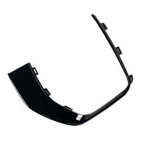 Pair Gloss Black Fog Light Vent Eyelid Cover Trim for 2016–2019 Range Rover Evoque L538 LR079375 LR079387