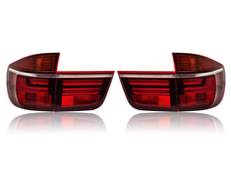 Pair LED Sequential Tail Lights Rear Lamps Assembly for BMW X5 E70 2007-2013