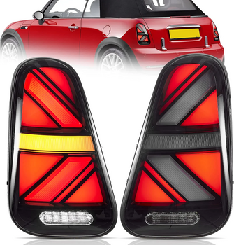 Pair LED Tail Lights for BMW Mini Cooper R50 R52 R53 2001-2006