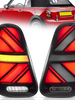Pair LED Tail Lights for BMW Mini Cooper R50 R52 R53 2001-2006