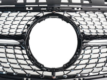 Black Diamond Front Grill for Mercedes W176 2016 2017 2019 LCI w/o Camera