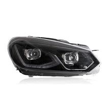 Full LED Headlights With Start-up Animation for Golf MK6 TSI TDI w/ Sequential 2009-2013