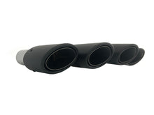 Dual Matte Carbon Exhaust Pipe Tips for Audi A4 A5 A6 A7 Modifications