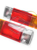 Pair LH+RH Tail Light Lamp (30cm Round) For Toyota Hilux / Landcruiser 1988-On