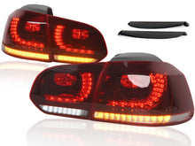 LED Taillights for VW Golf MK6 2008-2013 with Sequential Turn Signals