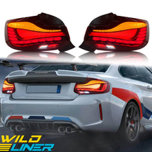 Smoked/Red LED Tail Lights For BMW 2 Series F22 F23 F87 M2 2014-2020