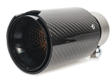 1 Piece Carbon fiber Exhaust Tips 65mm Inlet Muffler Pipes for BMW with M-Sport Package