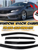 Weather Shield Weathershield Window Visor for Honda Civic Sedan 2016-2021