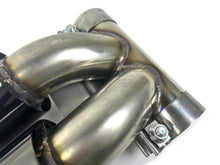 Black Triple Exhaust Tip For Porsche 718 Cayman Boxster 2017-2026