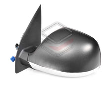LH Left Hand Passenger Electric Door Mirror Texture Black Top / Chrome Bot For VW Amarok 2010-2013