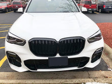 Glossy Black Front Kidney Grille For X3 G01 X4 G02 2018-2021