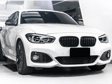 Gloss Black Front Kidney Grill For 2016-2020 BMW 1-Series F20 LCI fg25