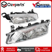 Pair LH+RH Head Light Lamp + Corner Light for Ford Fairmont EF EL 1994-1998