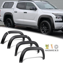 6pcs Fender Flares Wheel Arch for Mitsubishi Triton MV 2024-2025 Widen 43mm Guard