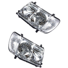 Pair LH+RH Chrome Headlights For Toyota Landcruiser 100 Series 05/2005-07/2007