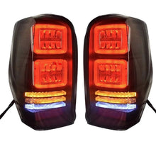 Smoke LED Tail Lights Rear Lamps w/ Turn Signal For Mitsubishi Triton MR 2020 2021 2022