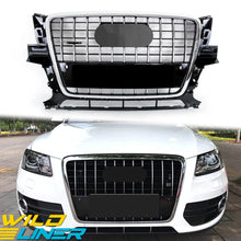 Chrome Front Grille Grille for 2009-2012 Audi Q5 3.2L Engine W/ S-Line Package fg204