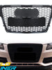 Honeycomb Black Front Grill for Audi A4 B8 S4 2009 2010 2011 2012