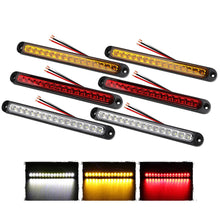 6x 15 LED Tail Lights UTE STOP Brake Indicator Reverse Slim Truck Trailer Light