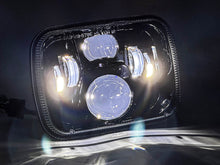 Pair 7x6 5x7 LED Headlight Hi/Lo Beam With DRL For Toyota LandCruiser 75 78 79 Hilux LN106 H6054