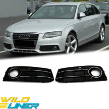 Fog Light Lower Grille Cover for Audi A4 B8 Non-Sline 2009-2012