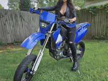 LED Headlight w/ Blue Fairing For Yamaha WR250F WR450F 2008-2025 2026 Hi-Lo Beam