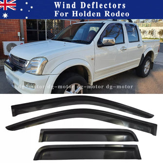 Weathershields for Holden Rodeo 2003-2008 Weather shields Sun Visors