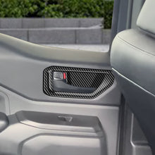 4pcs / Set Carbon Fiber ABS Inner Door Handle Trim For Toyota Land Cruiser FJ 2026+