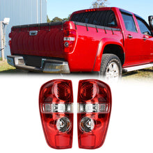 Pair Rear Tail Lights for Holden Colorado RC Crew/Space Cab 2008-2012