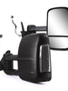 2x  L+R Towing Mirrors Power Glass fit 1990-1998 Toyota Land Cruiser 80 Series Black