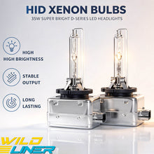 2x D3S HID Headlight Bulbs 35W 6000K For Holden Commodore VF Ford Falcon FG X