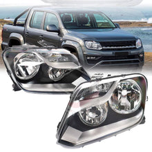 Pair LH+RH Halogen Head Light Lamp For Volkswagen VW Amarok Ute 2H 2010-2022