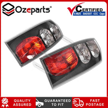 Pair Black Altezza Tail Light Rear Lamp For Holden Commodore Ute Wagon VT VX VY 1997-2003 Left +Right