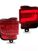 Pair Full LED Tail Lights For 2016-2019 Toyota Land Cruiser Rear Bumper Lights