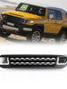 LED Headlights & Black Front Grille  For 2007-2015 Toyota FJ Cruiser Pair