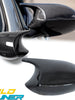 Real Carbon Fiber Mirror Cover Caps Replacement For BMW E90 E91 E92 E93 Pre-LCI mc63