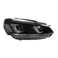 Demon Eyes LED Headlights Demon Head Lamps Sequential for VW Golf6 MK6 TDI TSI 2010-2013