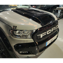 Bonnet Scoop Hood Matt Black Raptor Style For Ford Ranger 2015-2022 PX2 PX3