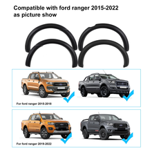 Wheel Arches Fender Flares Kit for Ford Ranger PX2 PX3 2015-2022