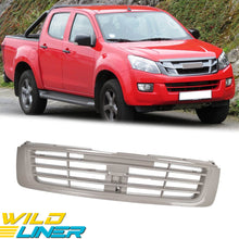 Matte Grey Front Upper Grill For Holden Rodeo RA 2003-2006 Ute