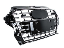 Chrome S3 Style Front Grille For Audi A3 S3 8V 2014–2016 Front Bumper Grill