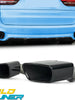 Gloss Black Exhaust Tips Tail Pipe fit for BMW X5 F15 35i M -Sport 2014-2018
