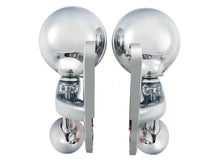 4.5" LED Fog Lights Auxiliary Spot Turn Signal Chrome for Harley street glide 2006-2022