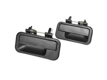Black Rear Outer Door Handles Pair For Holden Rodeo TF TFR 1988-2003