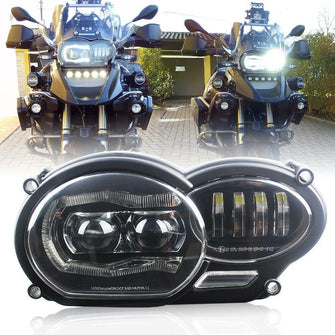 For R1200 GS 2005-2012 R1200GS Adventure 2006 2007-2013 LED Headlight DRL