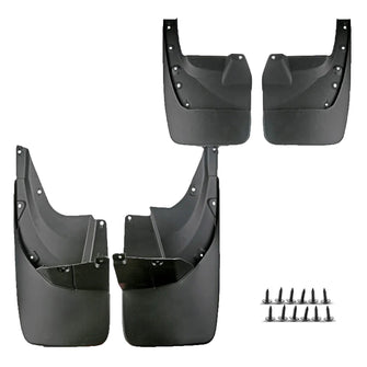 4x Front & Rear Splash Guard Mud Flaps for Toyota Land Cruiser Prado 150 2009-2016
