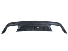 Gloss Black Rear Diffuser w/ Silver Exhaust Tips for Mercedes C207 E250 E400 E500 E550 Coupe AMG 2014-2017