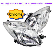 Front Headlight Lamp For Toyota Yaris 2005-2008 HATCH NCP90 Series 1