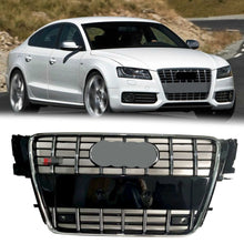 S5 Style Chrome Front Bumper Grille for Audi A5 B8 S5 2008-2012